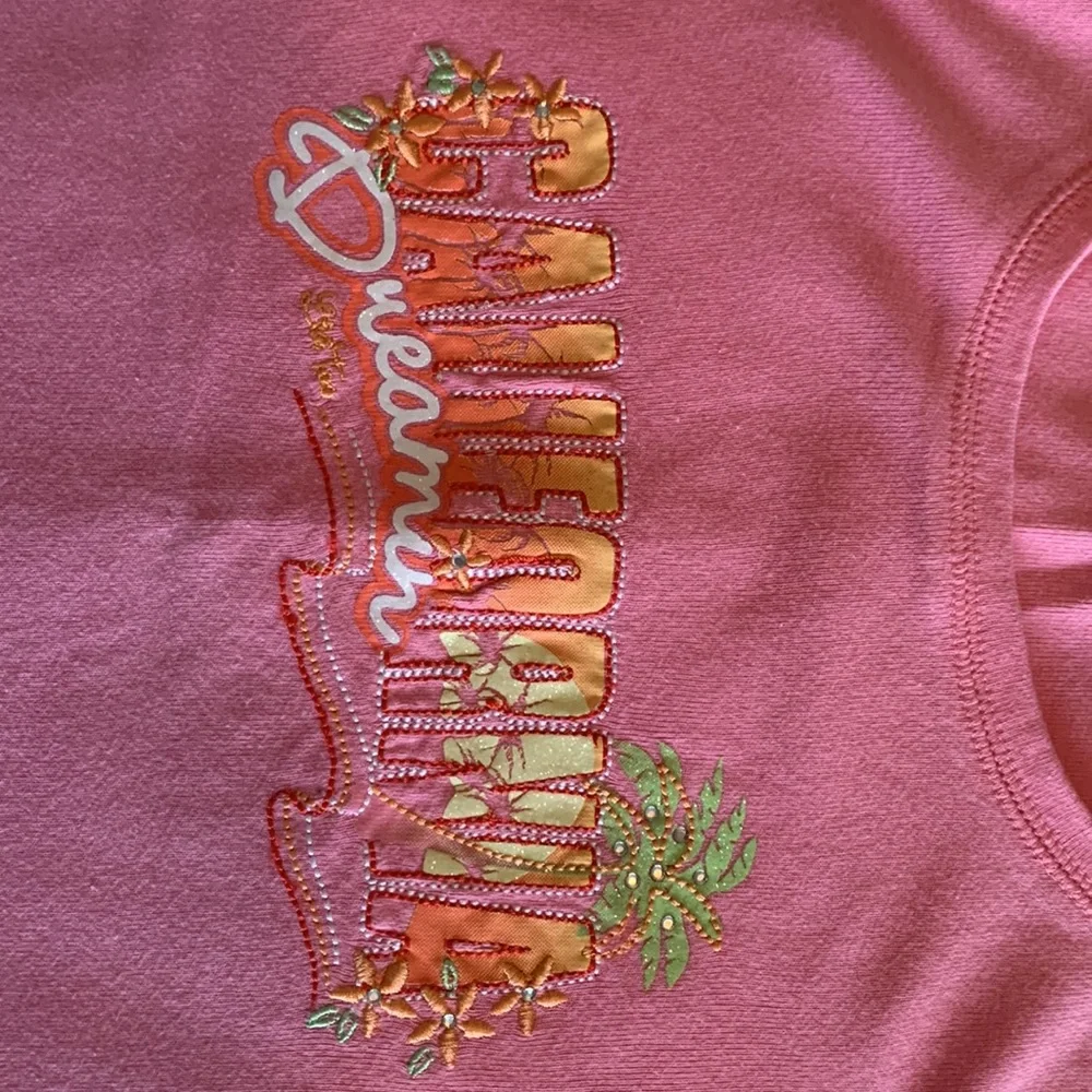 EUC Justice California Dreaming Tee • Girls Size Large (14)